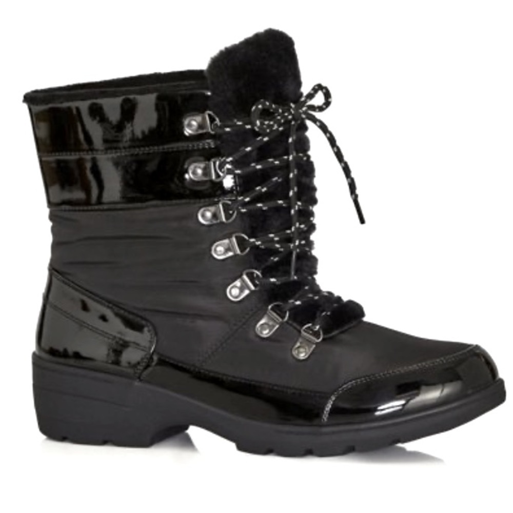 Cloudwalkers 7W-10W Extra Wide Fit Belinda Cold Weather Lace Up Boots (HY08)